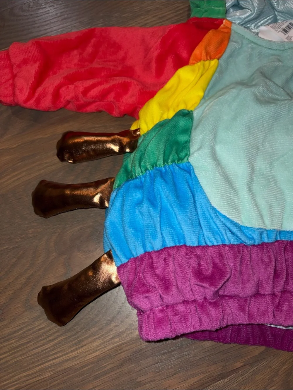 NWT Hyde & EEK Boutique Infant Caterpillar Costume 0-6M Rainbow Bug